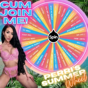 Perris summer wheel spice up for summer with my brand new naughty
