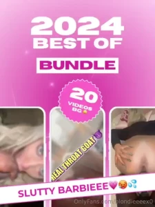 End of year bundle tip 60 for 20 full videos of your choice any 4