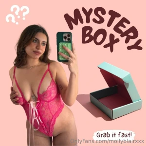 Mystery box sale be one of the first people to tip and claim your very part 1
