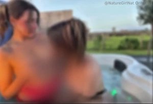 New gg hot tub fingering ass licking and cumming 2 povs so you can