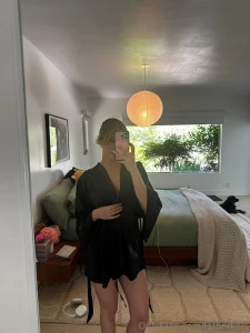 Do u like my new silky robe