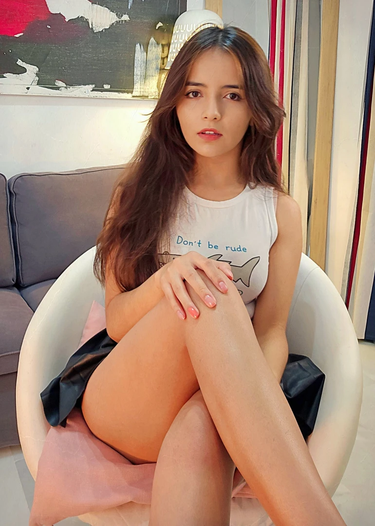 What if i sit like this in front of you 