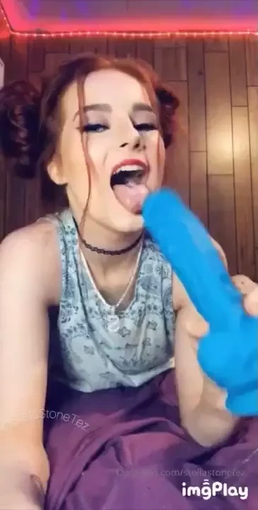 Fucking this massive dildo is with both my legs behind my head my 