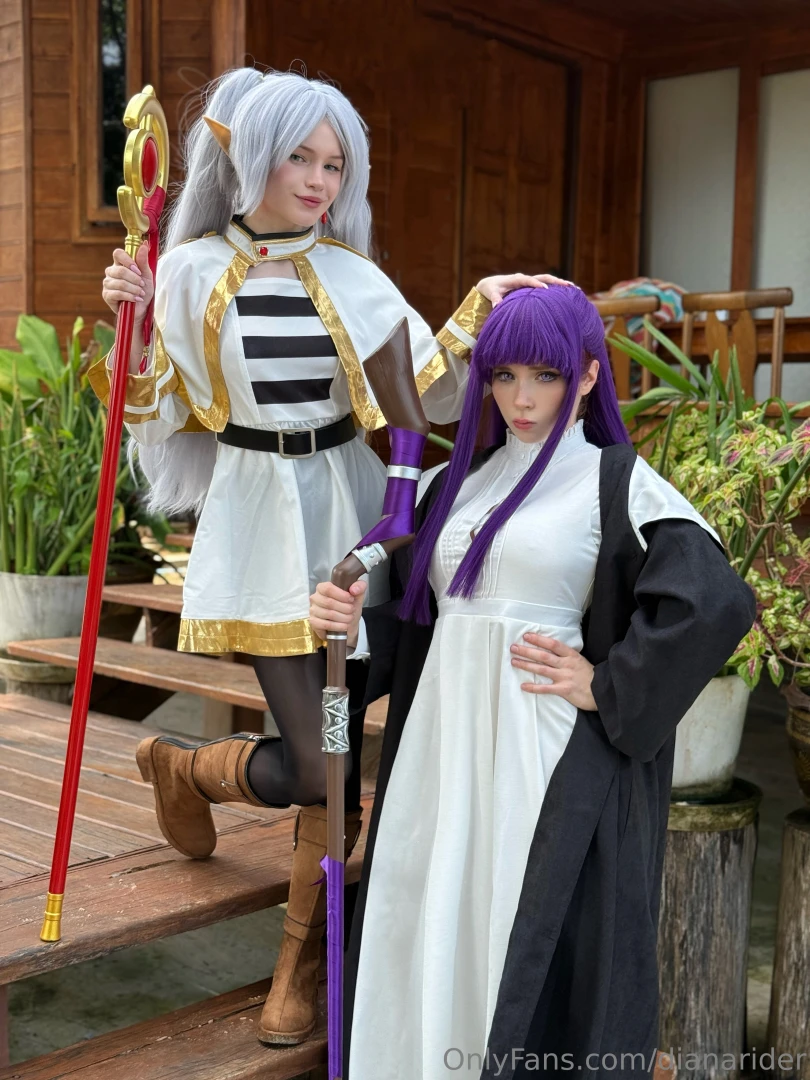 Frieren and fern have dropped their robes now it s all about hard 