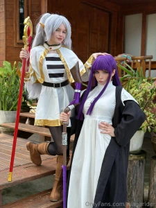 Frieren and fern have dropped their robes now it s all about hard