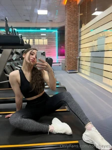 I love working out in an empty gym no one and nothing distracts me so