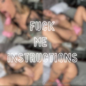 Fuck me instructions i really needed to cum this morning amp while i