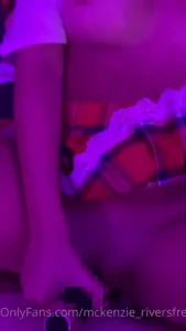 Using this vibrator while daddy goes to town