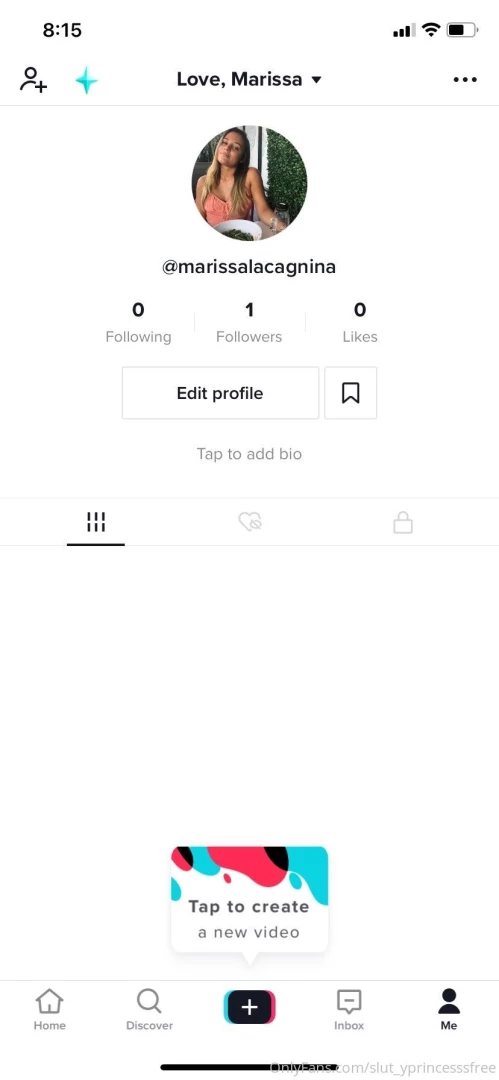 Hey everyone go give my new tik tok account a follow 