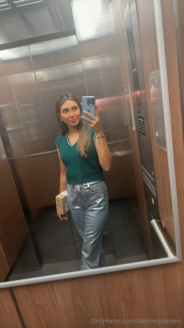 If you were locked in this elevator with me what would you be doing to 