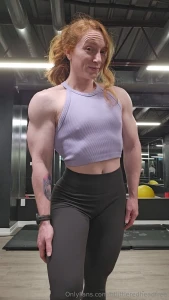 A little post workout flexing from yesterday part 2