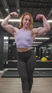 A little post workout flexing from yesterday part 1