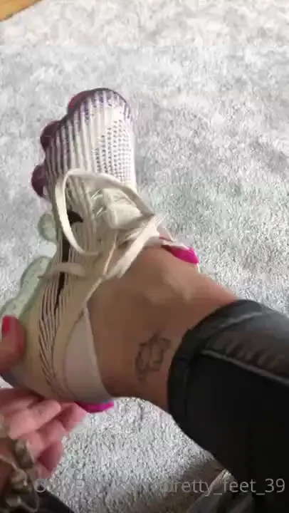 Look at those juicy soles after a long day at work 