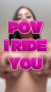 Pov i ride you ever wonder how the view would be if i was riding your part 1