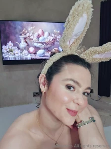 I can t wait to send you the easter bunny video i made of a crazy