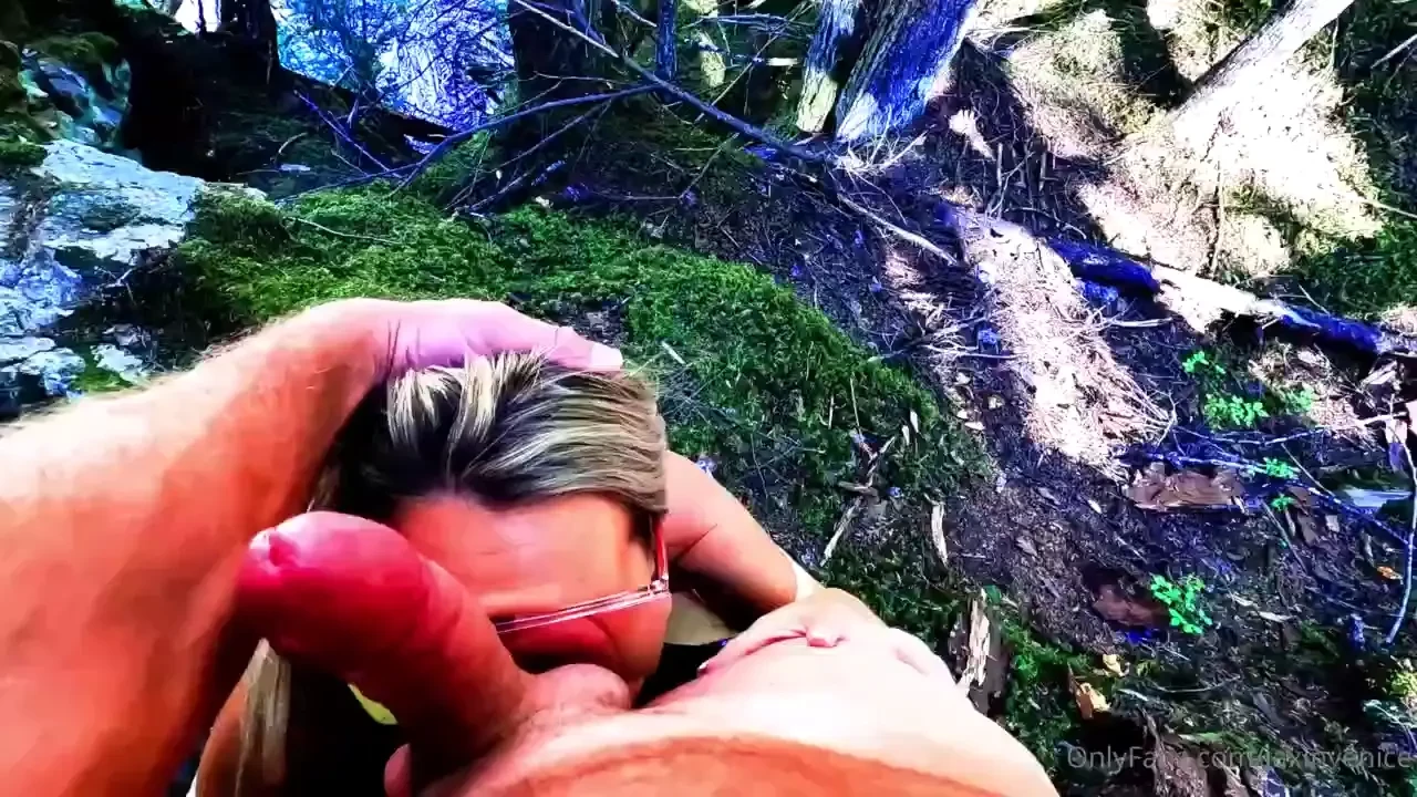 Good thing a train was going by cause i was moaning while sucking him 