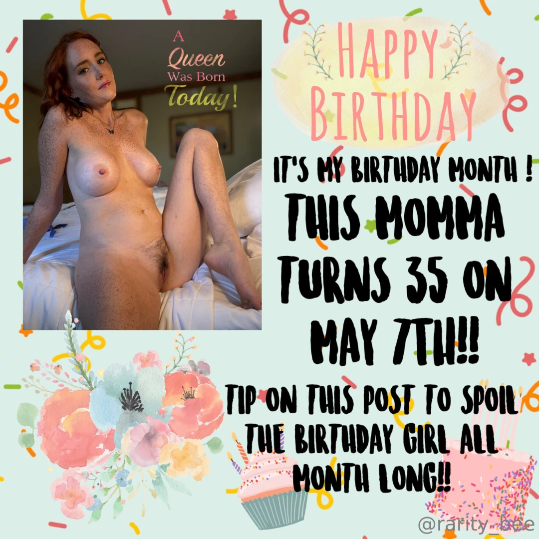 It s my birthday month cum celebrate with me on my no ppv page and 