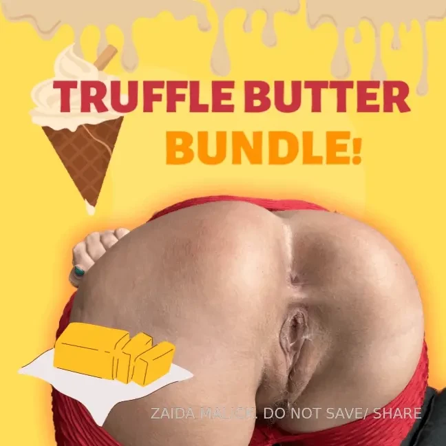 Extra messy anal this truffle butter bundle is not for the faint of 