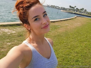 A little morning yoga in the park to start my day finished my practice part 3