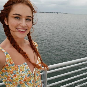 Roller blading today the breeze is perfect