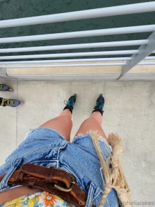 Roller blading today the breeze is perfect part 1