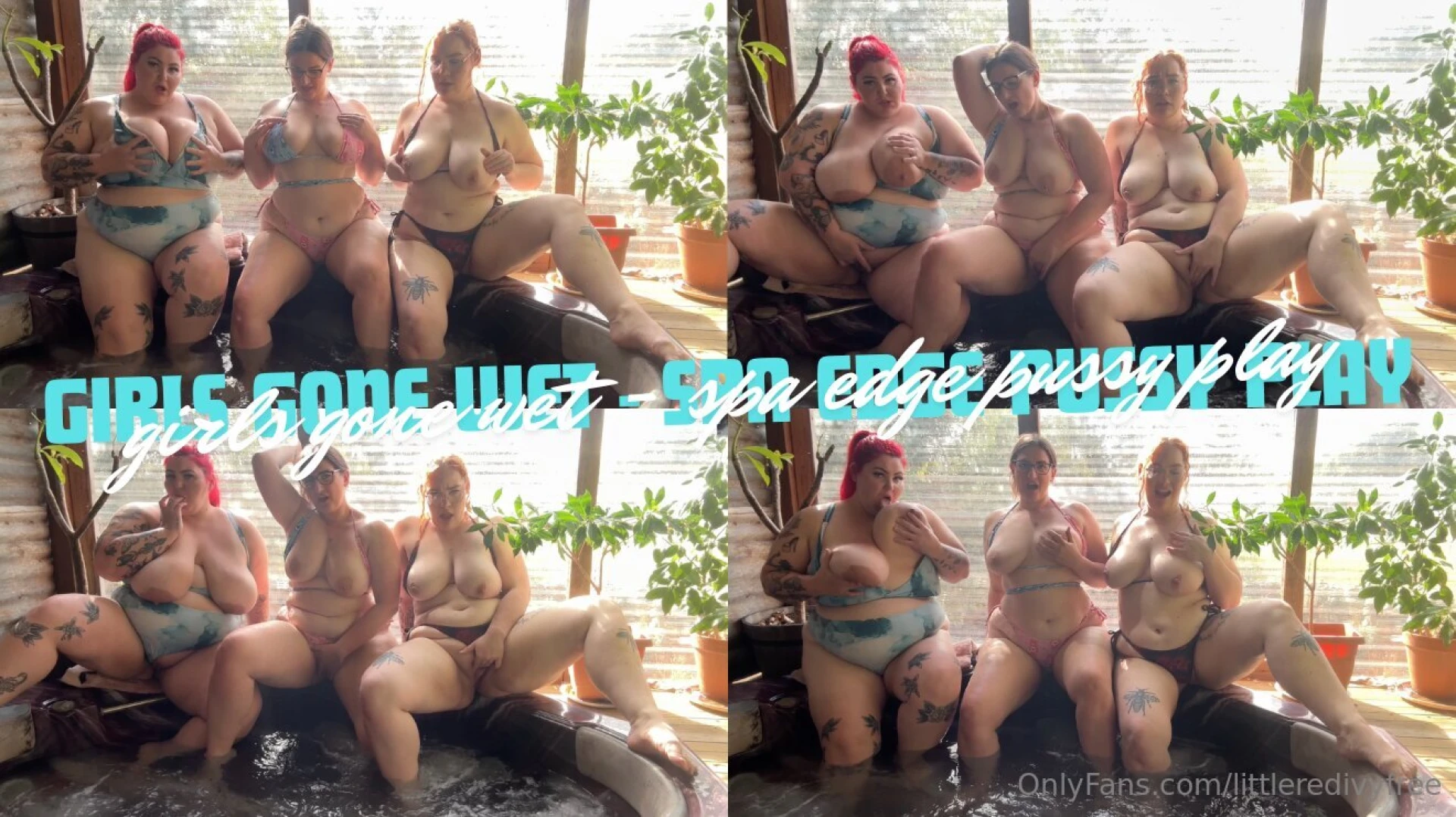 Brand new video alert swipe to view trailer 3m11s girls gone wet spa 