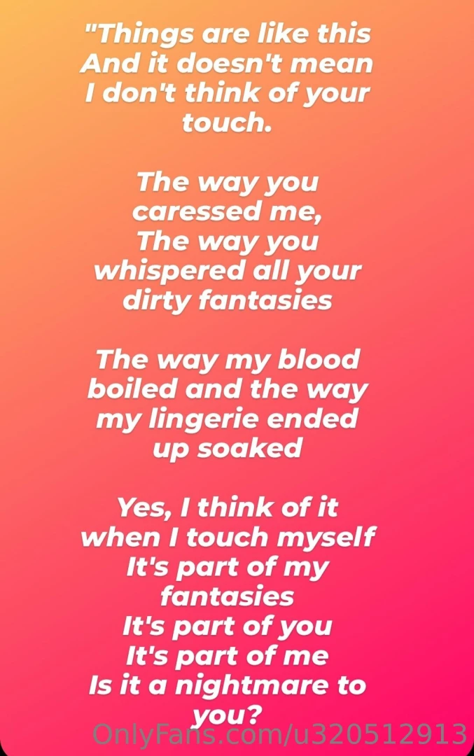 P s because of the stupid list of r3stricted words i finally decided part 10 