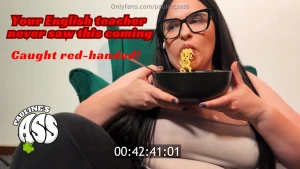 After a 30-minute english lesson you the student conveniently forget