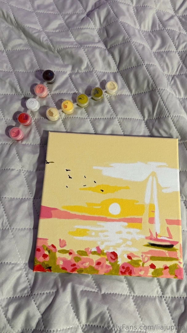 While i was painting an incredible idea for valentine s day came to me part 1 