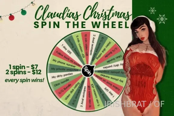 Its time for my christmas spin the wheel click read more for all the 