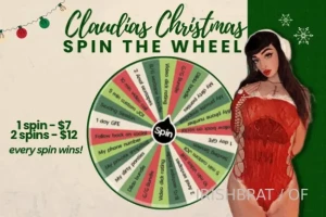 irishbrat - Its time for my christmas spin the wheel click read more for all the 