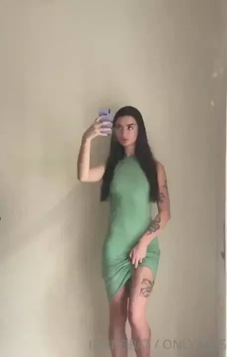 No panties obviously 