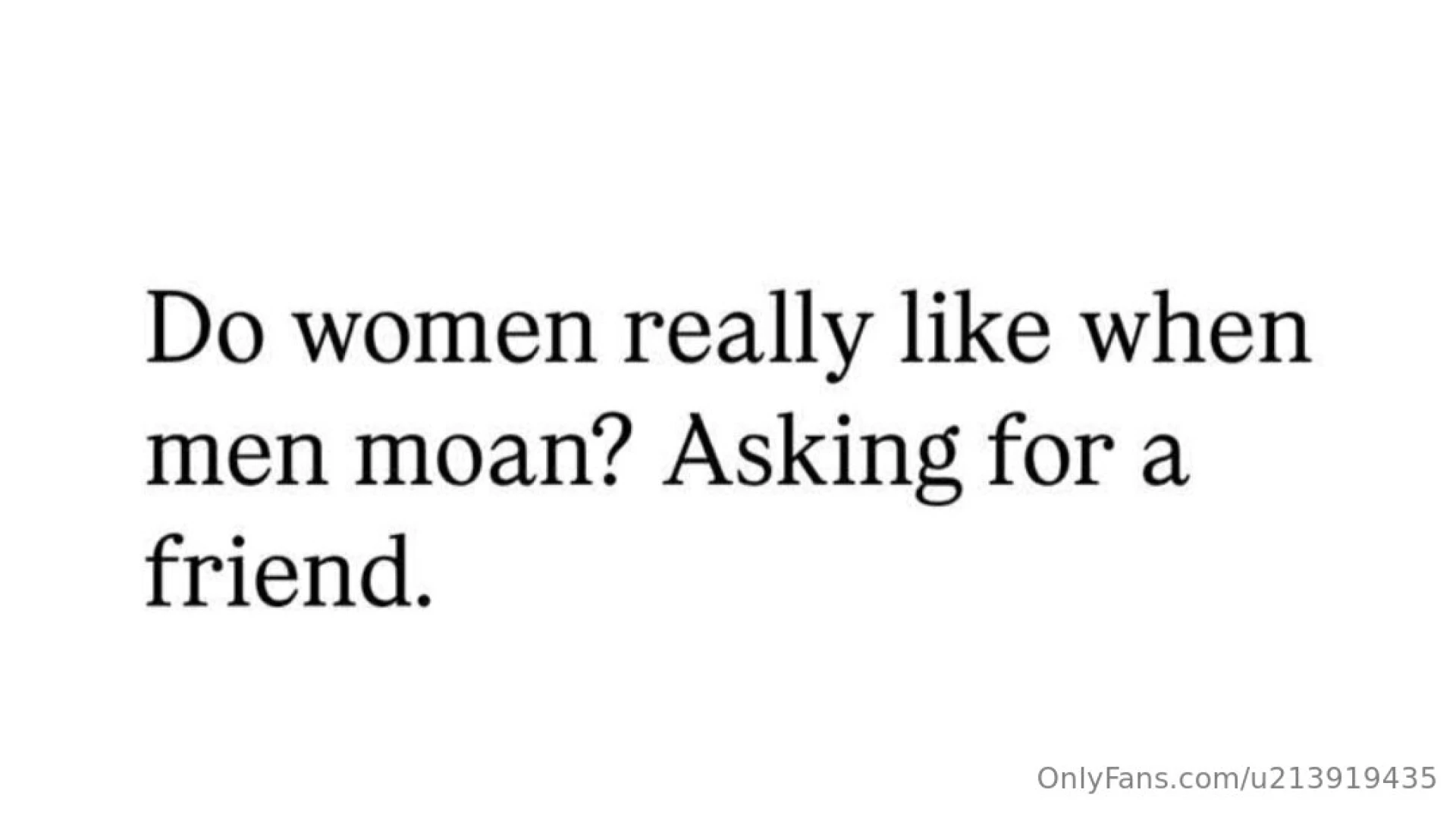 Yes yes we do or i do anyway 