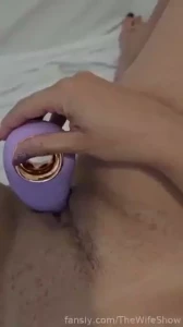 Watch and listen to me cum with my new toy