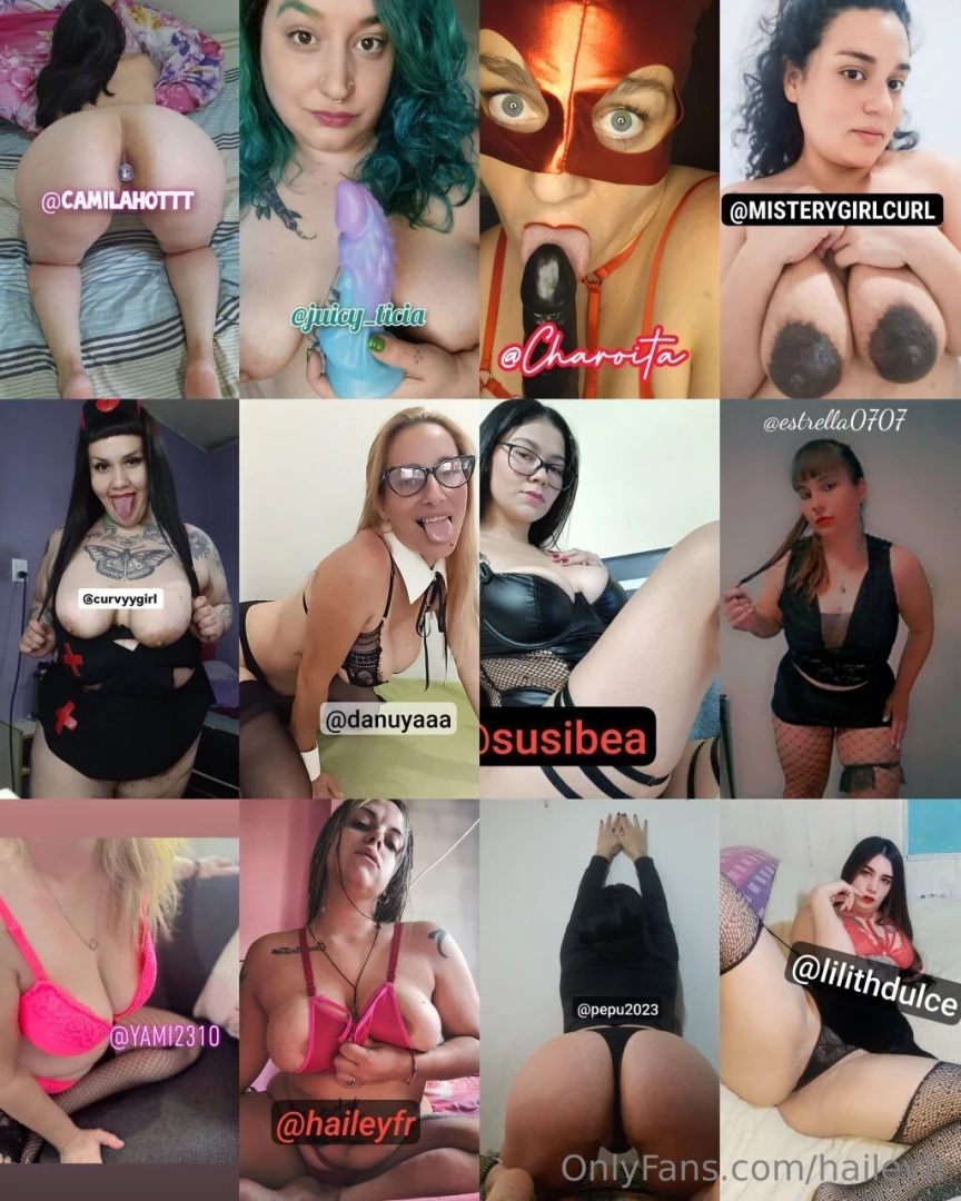 Camilahottt juicy_ticia charoita misterygirlcurl curvyygirl danuyaaa 