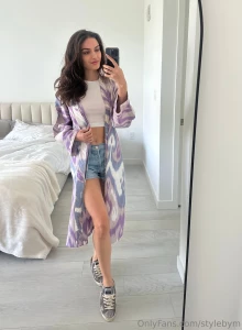 Then shopping in my closet more and found this cute little kimono