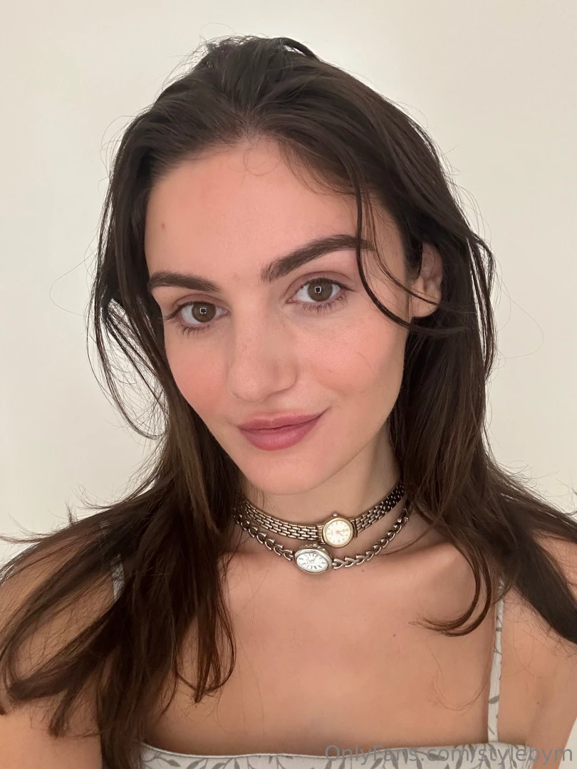 Watches but as chokers i first saw this styling trick in a movie and 