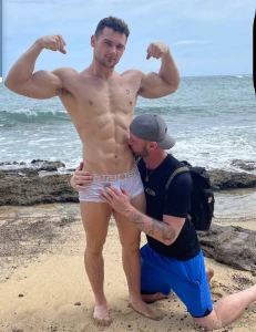 Worship me on the beach