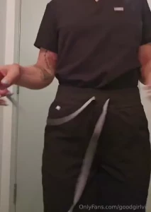 My favorite work scrubs your favorite ass