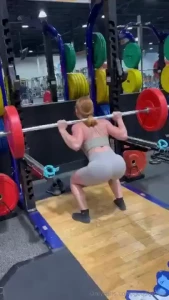 Getting that booty pump