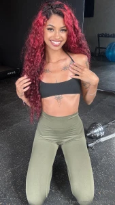 Her vibe is pretty and powerful