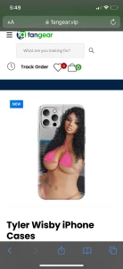 Omggg im so excitedd tyler wisby merch is now available choose your part 2