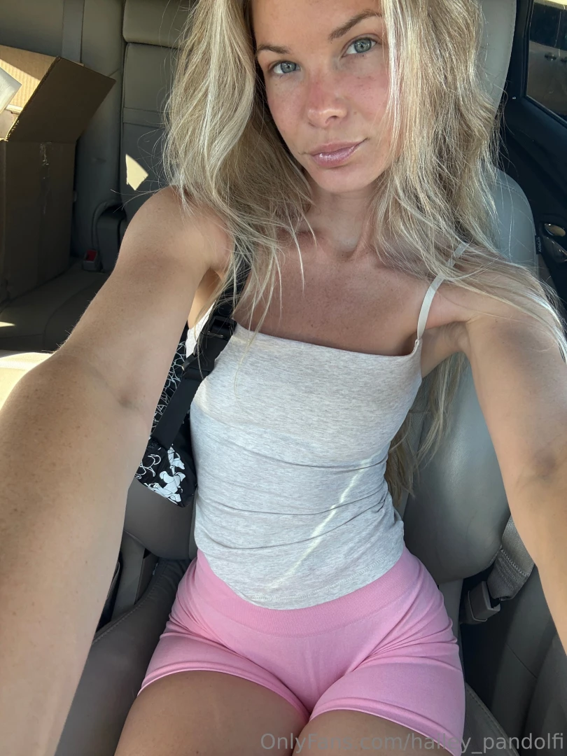 Showing off my freckles 