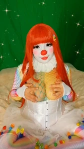 Pov you walked into the circus tent and found boobee getting dressed