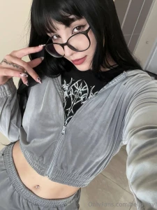 Glasses on cutie mode activated