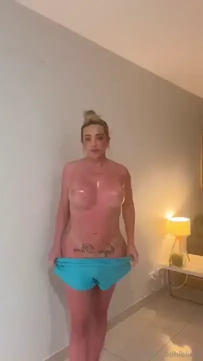 Look at my 1 2 sunburnt body haha also check my little girly cock amp 