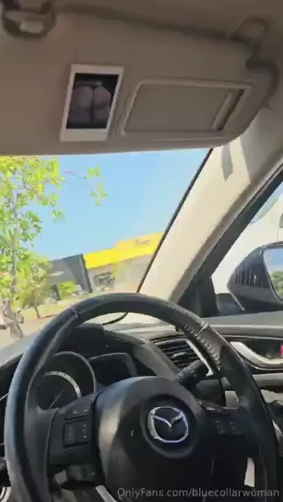 Just the daily reminder in his car of how lucky he is to get this 