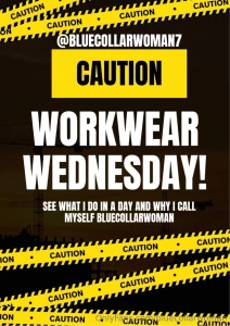 It s workwear wednesday swipe to see why i call myself bluecollarwoman part 1