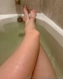 Nothing like a soothing bath after a long run love having a little fun