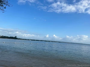 A beautiful view of the beach today part 1